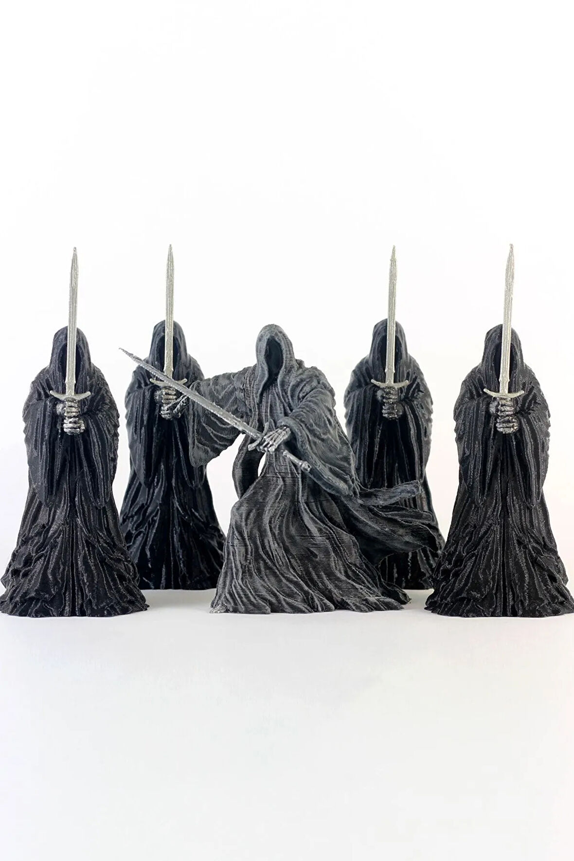 Yüzüklerin Efendisi Witch King Nazgul Seti 5'li Nazgül Lord Of The Rings 9'lar