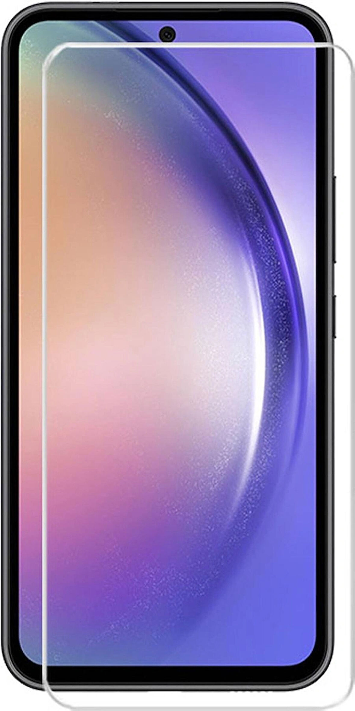 Samsung Galaxy A54 Uyumlu Kırılmaz Ekran Koruyucu Temperli Cam