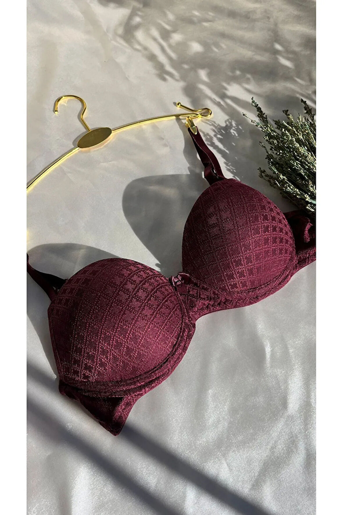 Jakar Desenli Dolgulu Yumuşak Sütyen