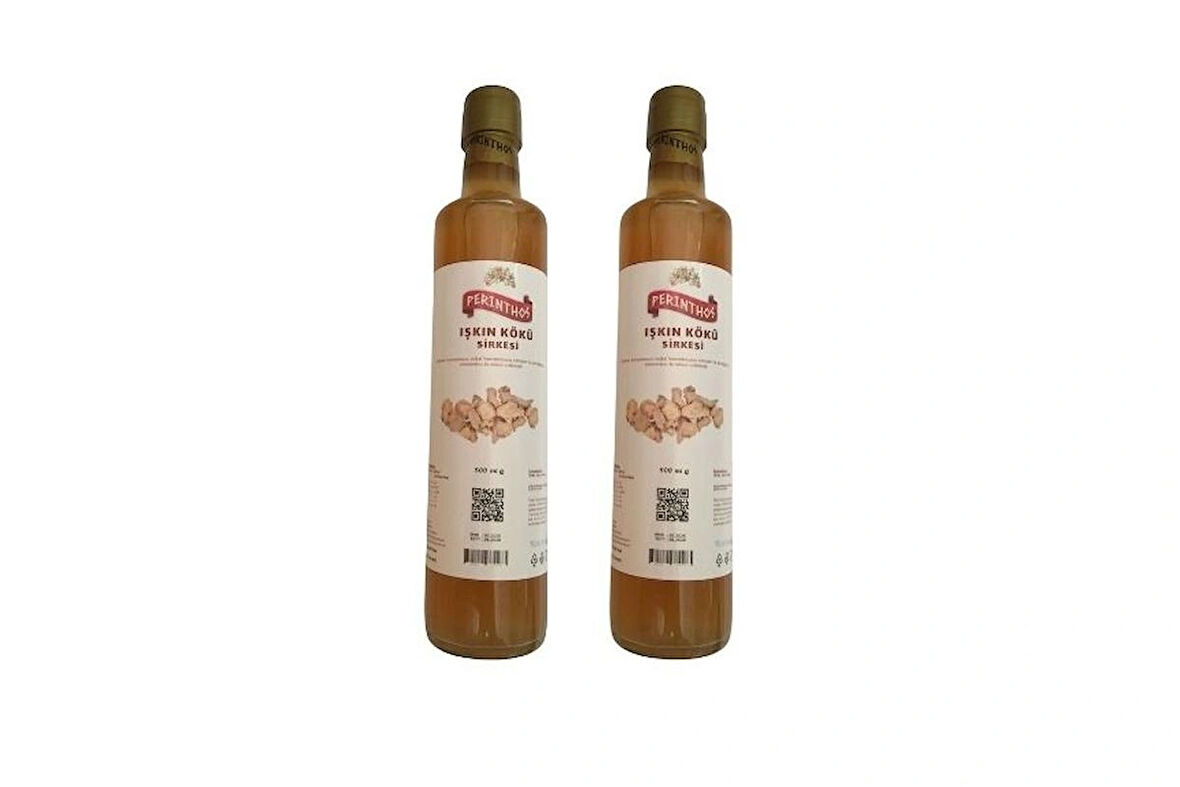 Perinthos Işkın Kökü Sirkesi 500 ml x 2 Adet