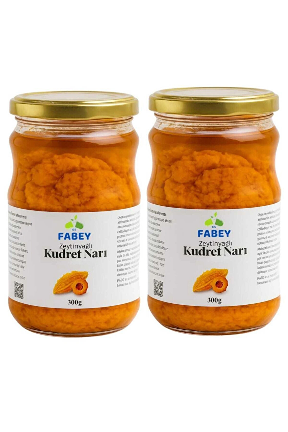 Zeytinyağlı Kudret Narı 300 g x 2 Adet