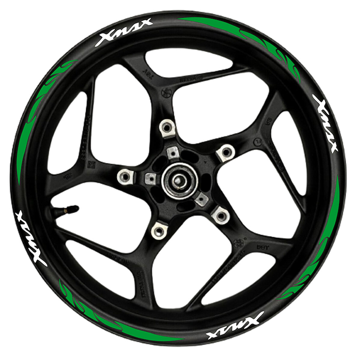 Honda kırmızı yazılı  turuncu reflektif pençe şeritli