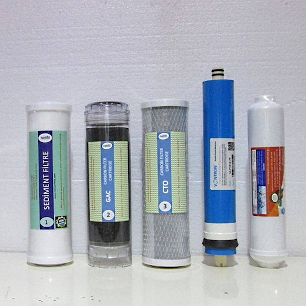 Ihlas Aura Cebilon Compact Uyumlu Su Arıtma Cihazı 5 Li Filtre Seti