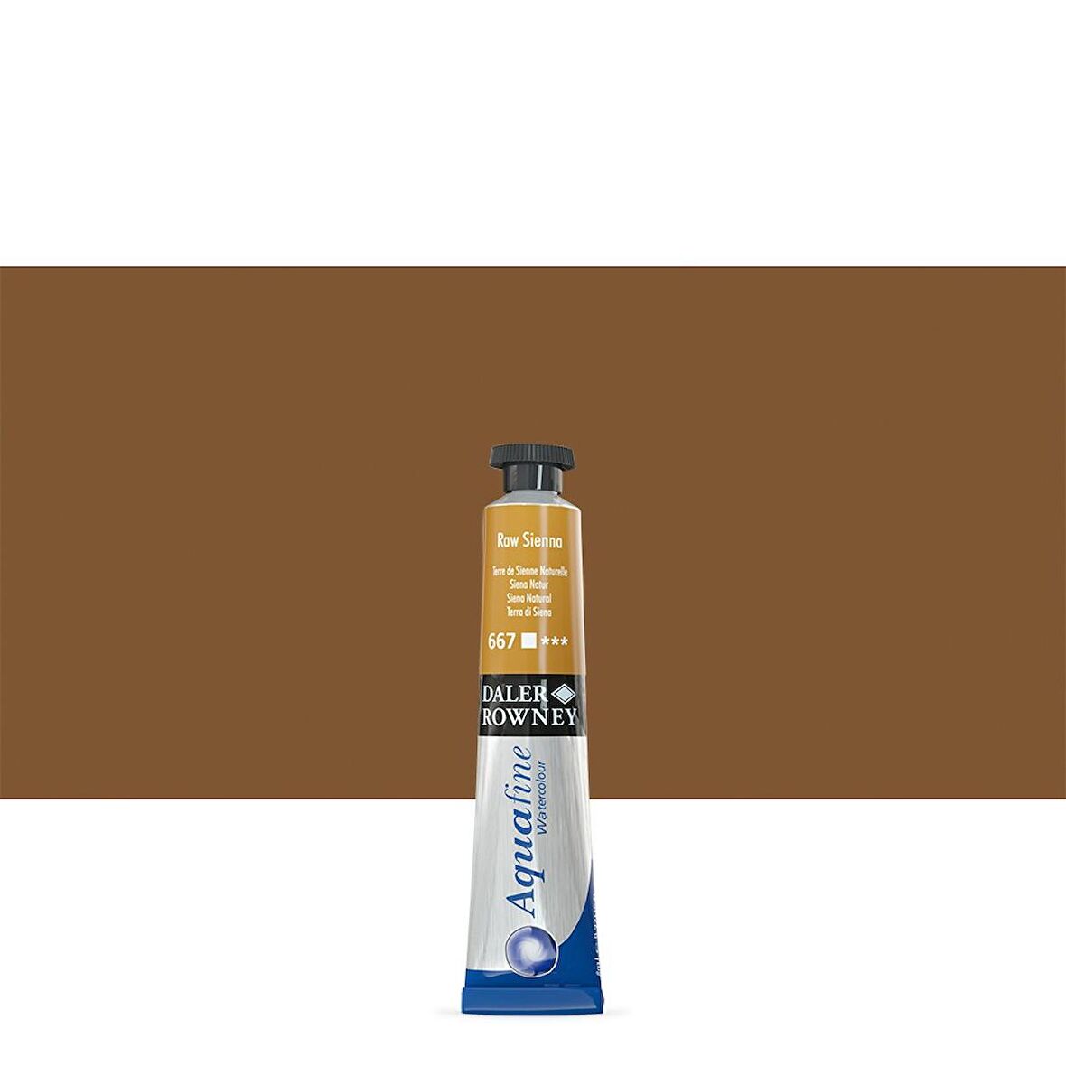 Daler Rowney Aquafine Tüp Suluboya 8ml N:667 Raw Sienna