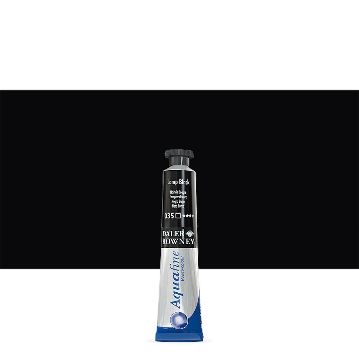 Daler Rowney Aquafine Tüp Suluboya 8ml N:035 Lamp Black