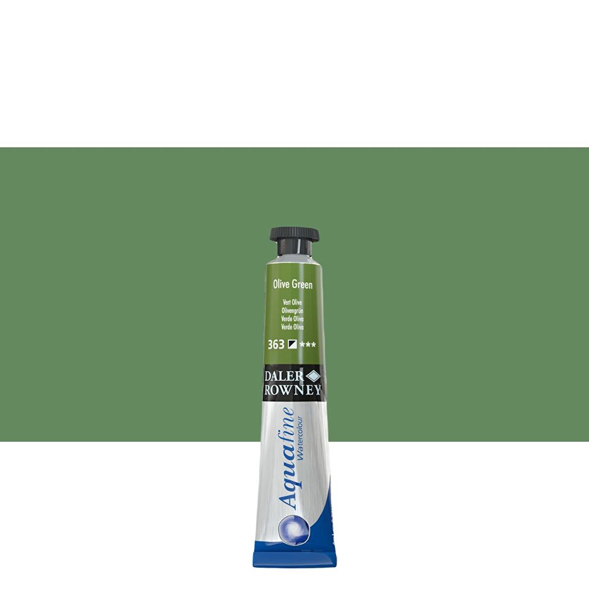 Daler Rowney Aquafine Tüp Suluboya 8ml N:363 Olive Green