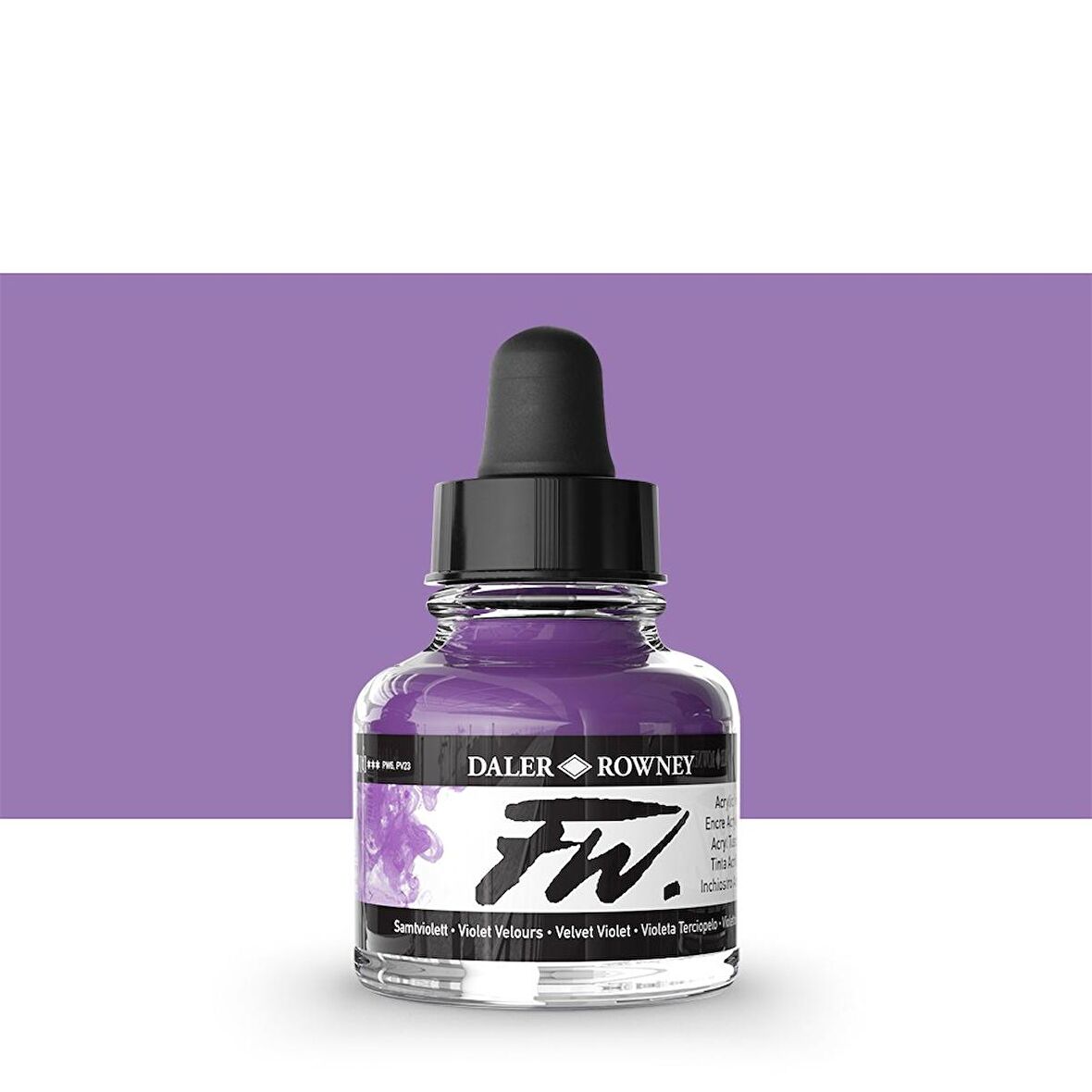 Daler Rowney FW Acrylic Artist Ink 29.5ml Velvet Violet 454