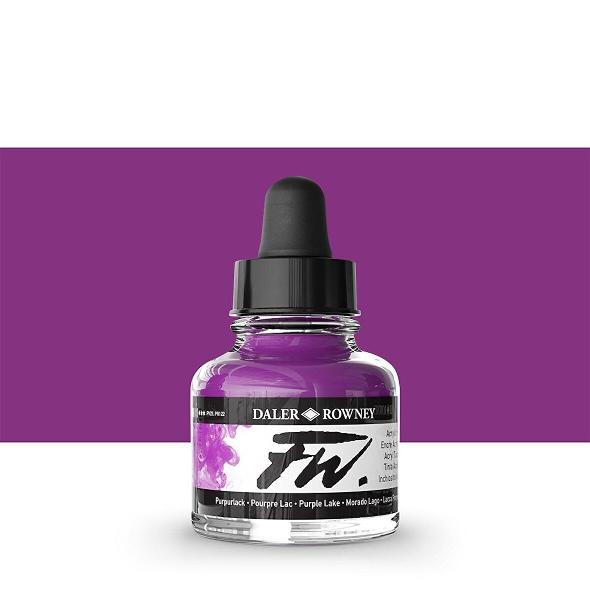 Daler Rowney FW Acrylic Artist Ink 29.5ml Purple Lake 437