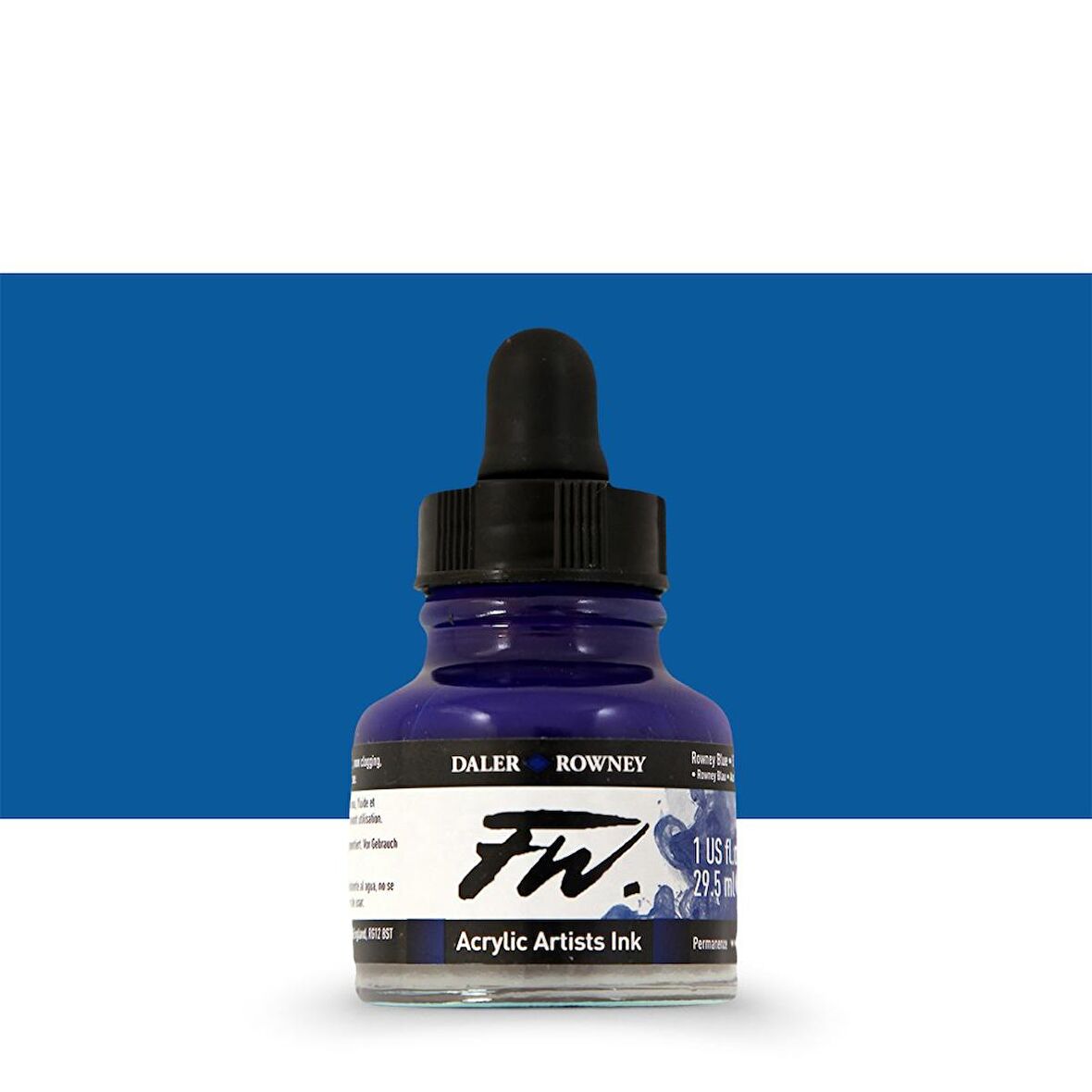 Daler Rowney FW Acrylic Artist Ink 29.5ml Rowney Blue 119