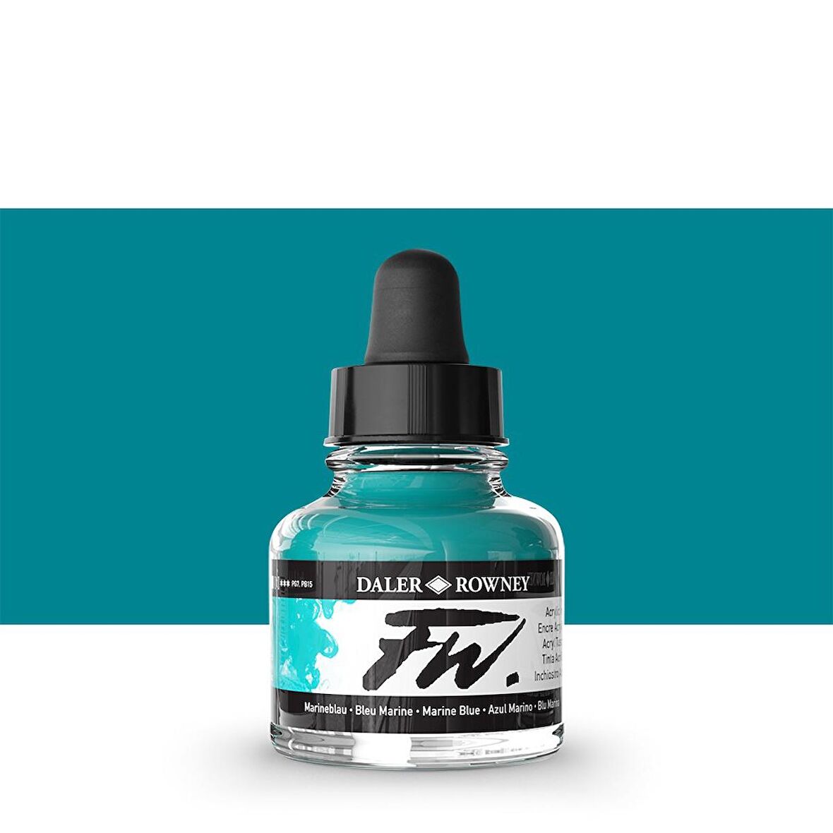 Daler Rowney FW Acrylic Artist Ink 29.5ml Marine Blue 151