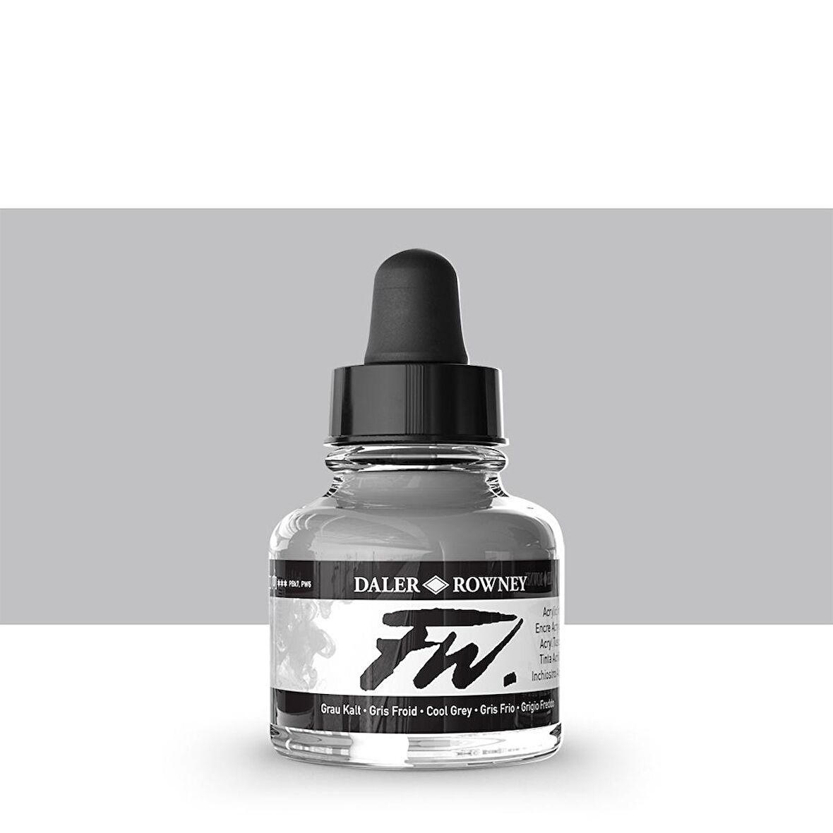 Daler Rowney FW Acrylic Artist Ink 29.5ml Cool Grey 053