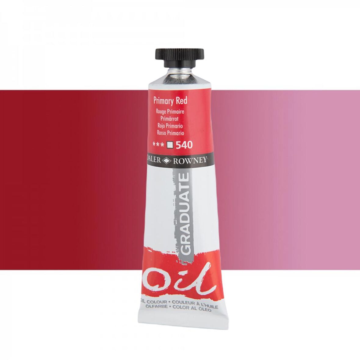 Daler Rowney Graduate Yağlı Boya 38ml 540 Primary Red