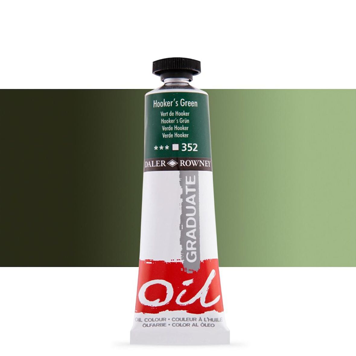 Daler Rowney Graduate Yağlı Boya 38ml 352 Hookers Green