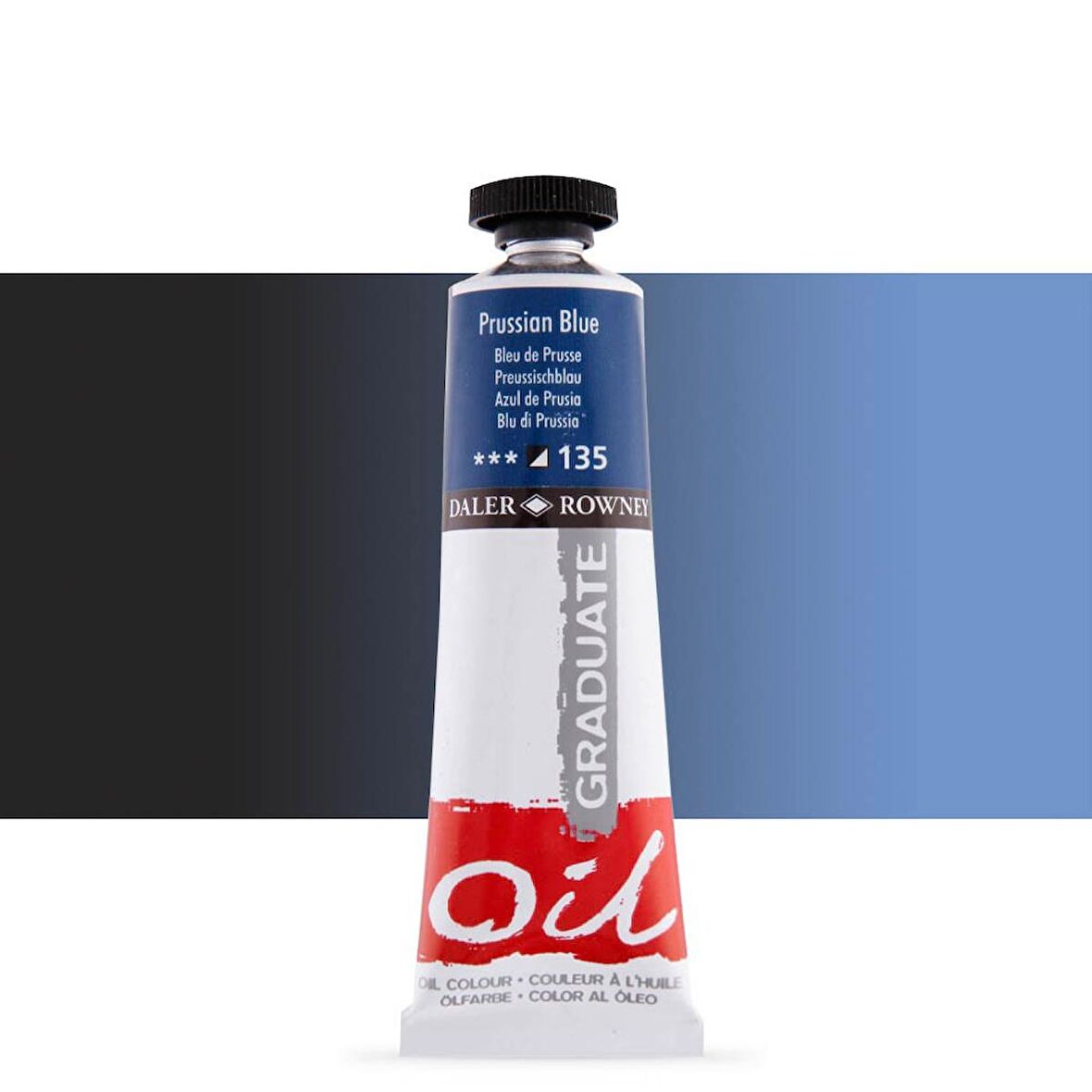 Daler Rowney Graduate Yağlı Boya 38ml 135 Prussian Blue