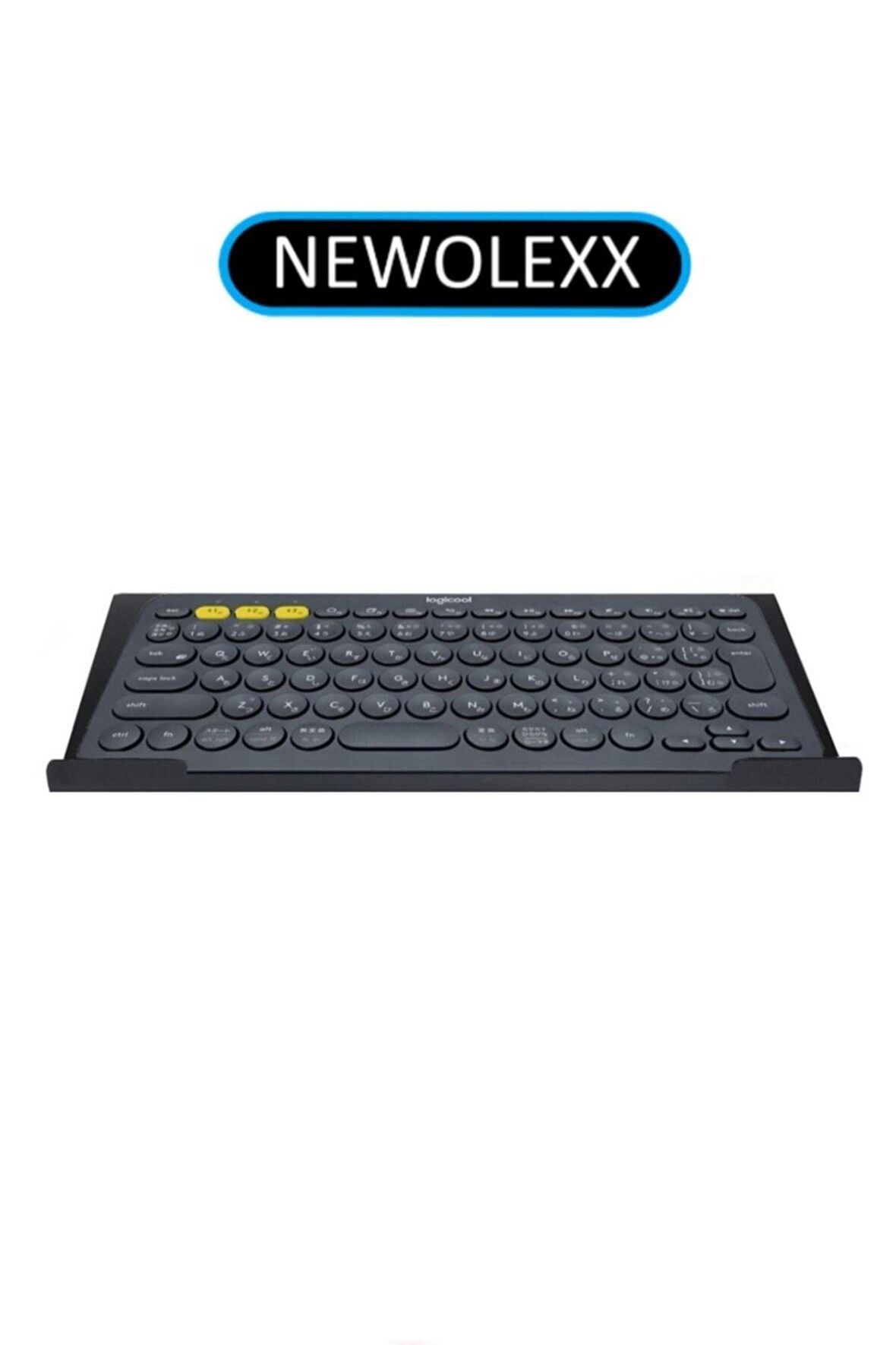Klavye Yükseltici Stand-metal-ergonomik-siyah