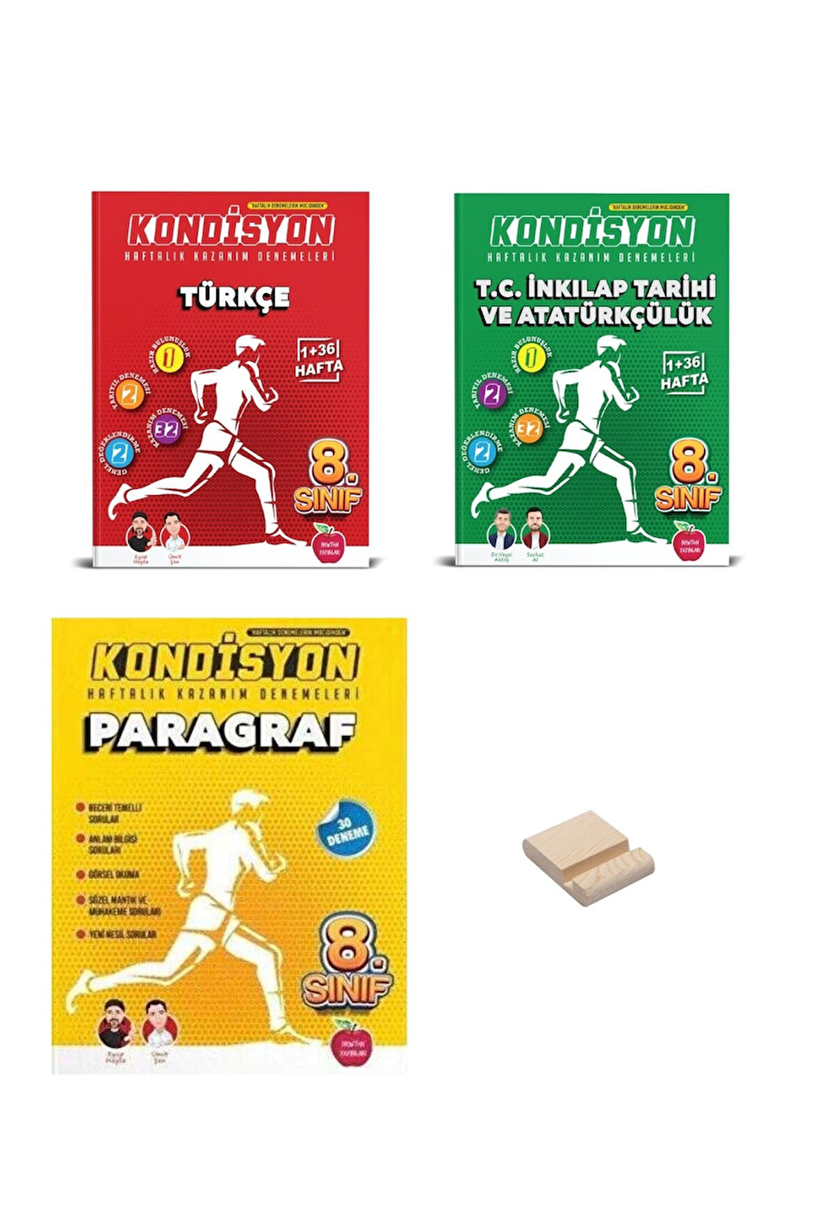 LGS 8. Sınıf Kondisyon Denemeleri Türkçe İnkılap ve Paragraf 3lü Set