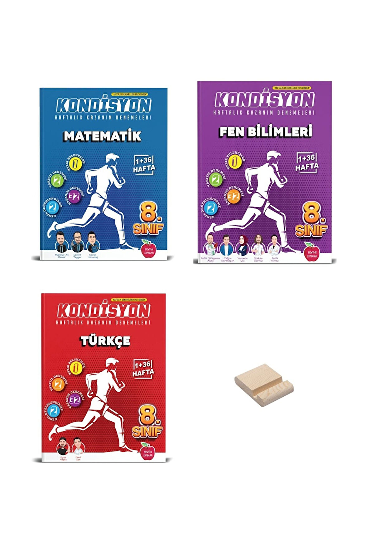 LGS 8. Sınıf Kondisyon Denemeleri Matematik Fen Bilimleri ve Türkçe 3lü Set