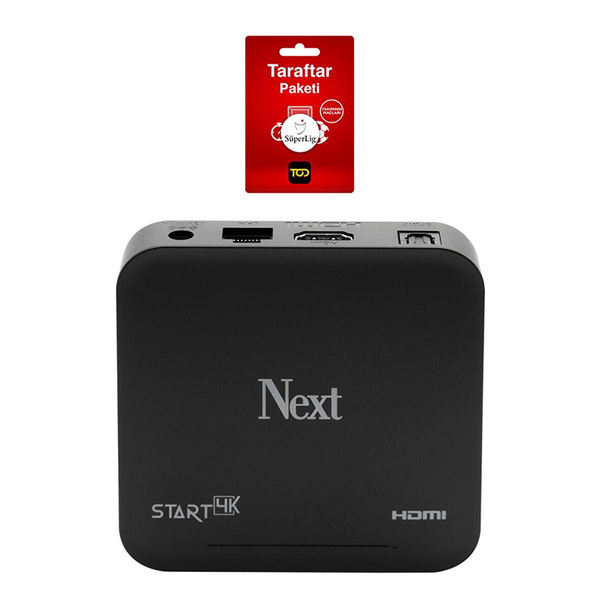 Next Start 4K Ultra HD Android TV Box - 3 Aylık TOD Taraftar Paketi