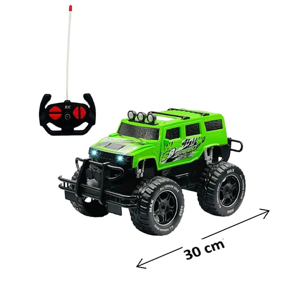 Uzaktan Kumantalı 1:16 Off Road Jeep 30 Cm