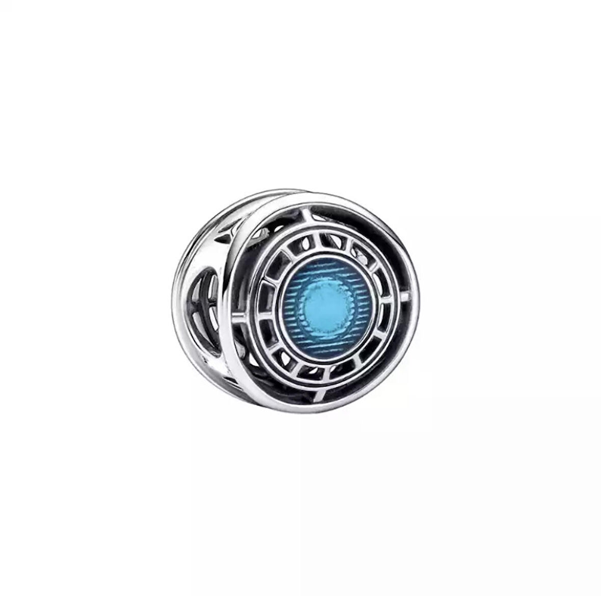 Gümüş s925 Damgalı The Avengers Iron Man Arc Reactor Charm