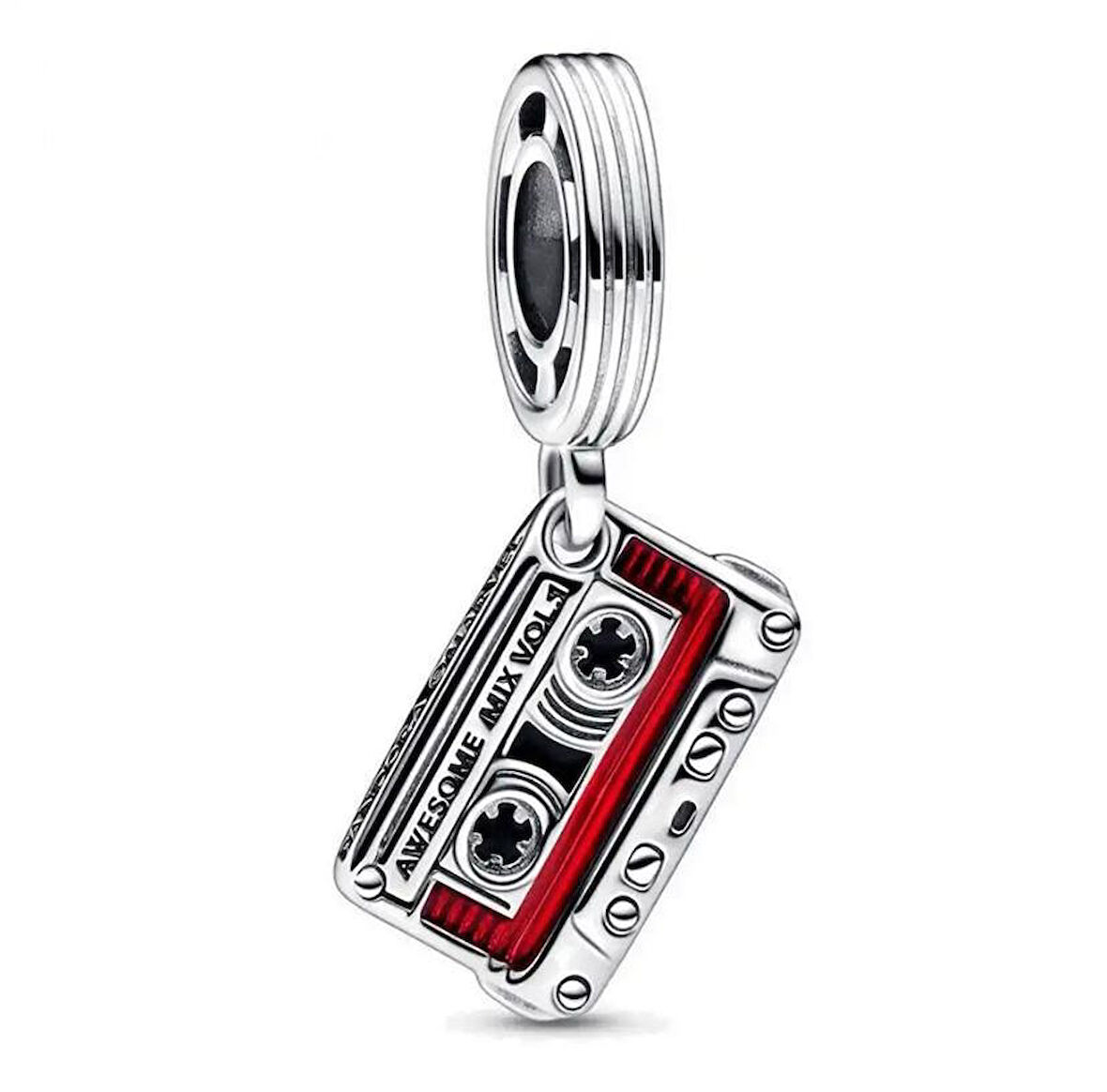 Gümüş s925 Damgalı Galaksinin Koruyucuları Kaset Sallantılı Charm