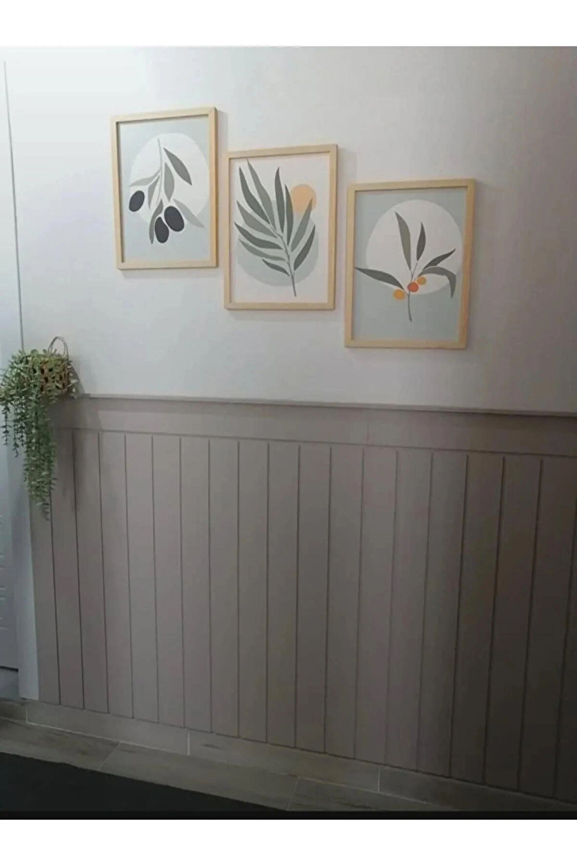 Iskandınav Model( 18 X 102 Cm )dekoratif Duvar Paneli Boyanabilir Ahşap 6 Mm Ham Mdf Duvar Paneli