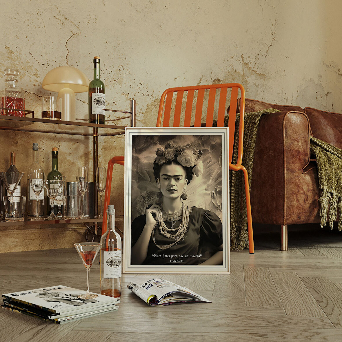 Frida Kahlo Portre İlham Verici Sözler, Baskılar, Frida Kahlo