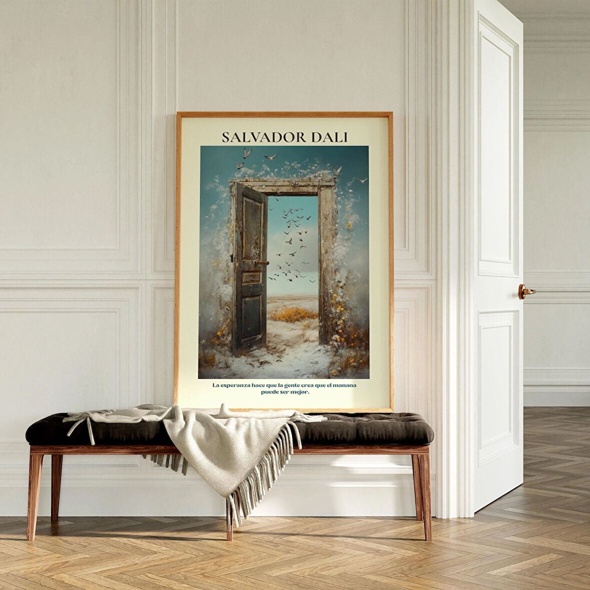 Salvador Dali Açık Kapı Posteri, Dada Sürrealizmi, Bağımsız Oda Dekoru, Salvador Dali Tuvali