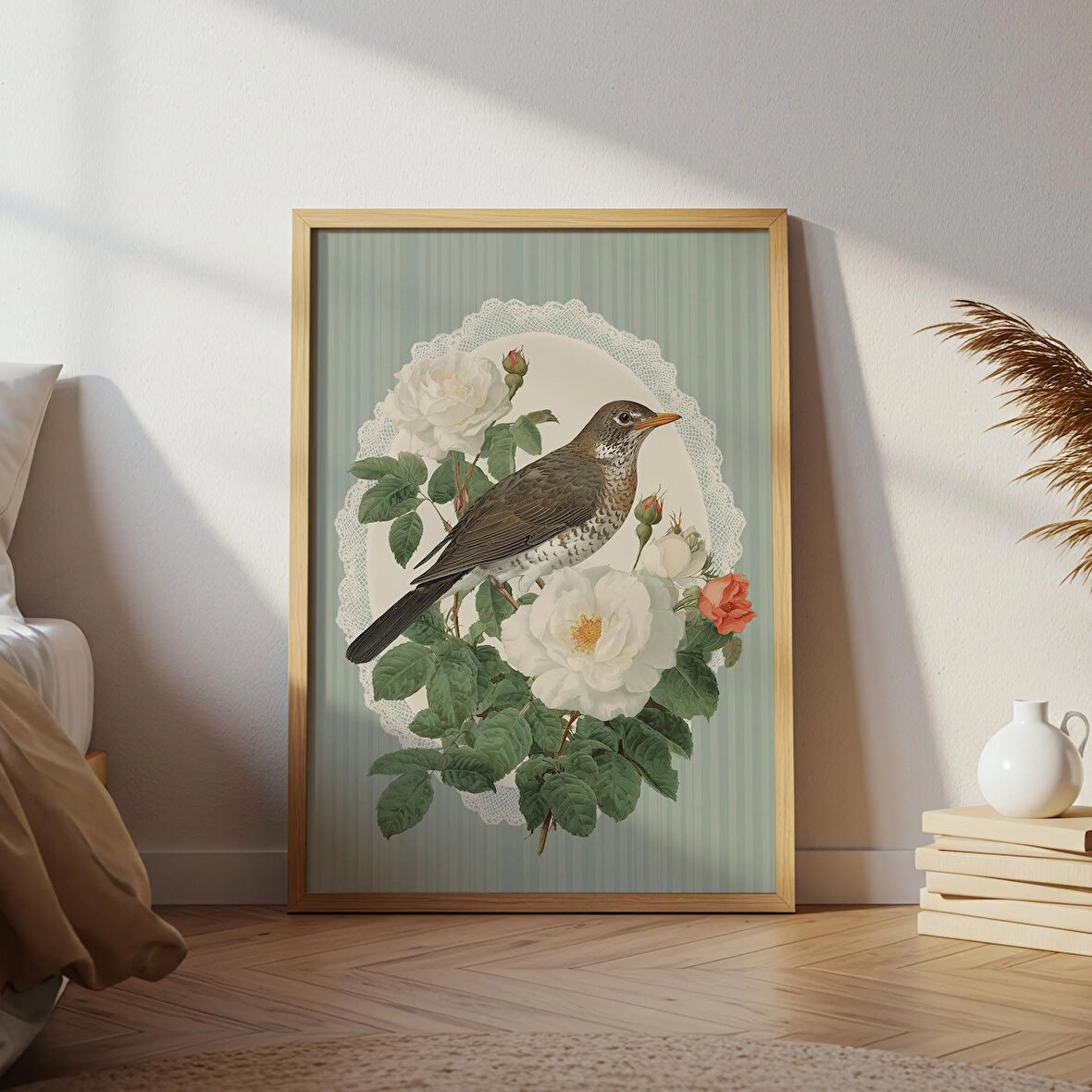 Pamukçuk ve Beyaz Gül Botanik: Büyük Binyıl Kuş Sanatı (& Dosyalar)