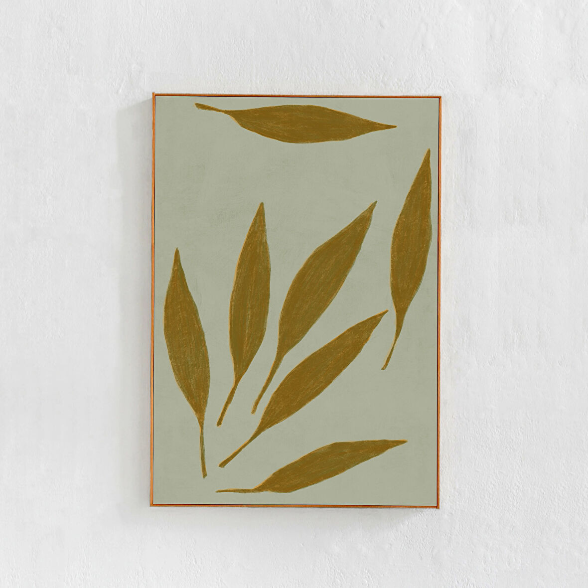 Scandi Poster Sanatı - Adaçayı Yeşili