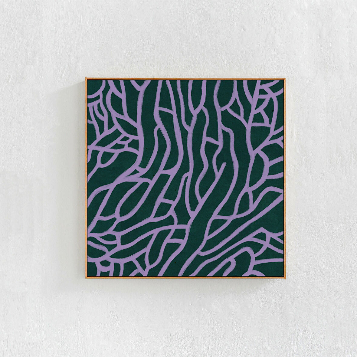 Soyut Resim Duvar Sanatı: Kare, İskandinav