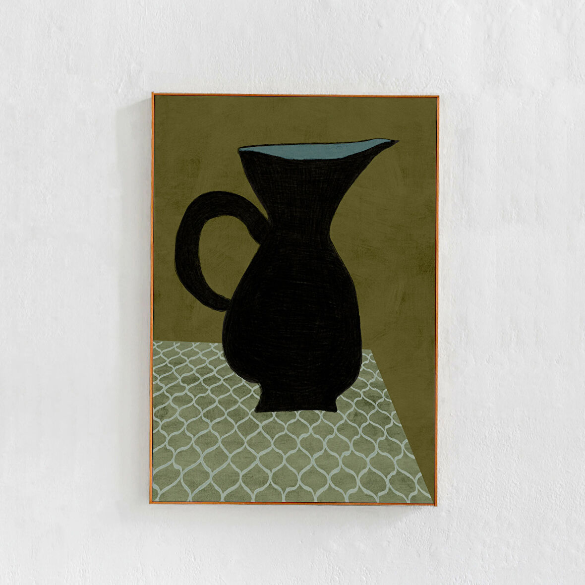Zeytin Yeşili Ev Dekorasyonu: sanat, Çağdaş