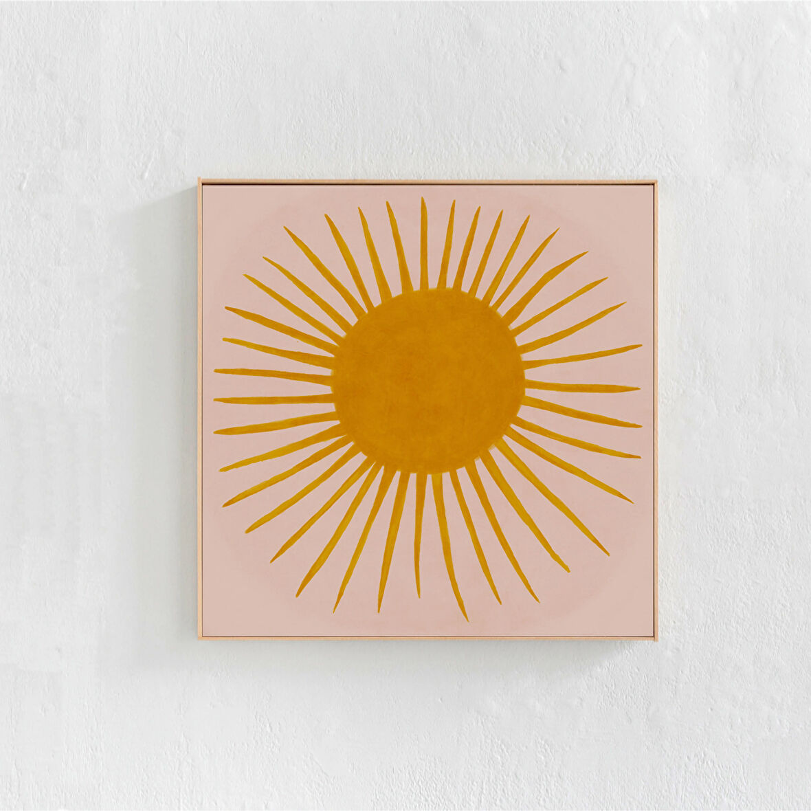 Çocuk Odası, Oyun Odası ve Kreş için Güneş Sanatı. Sanat: Büyük, Kare