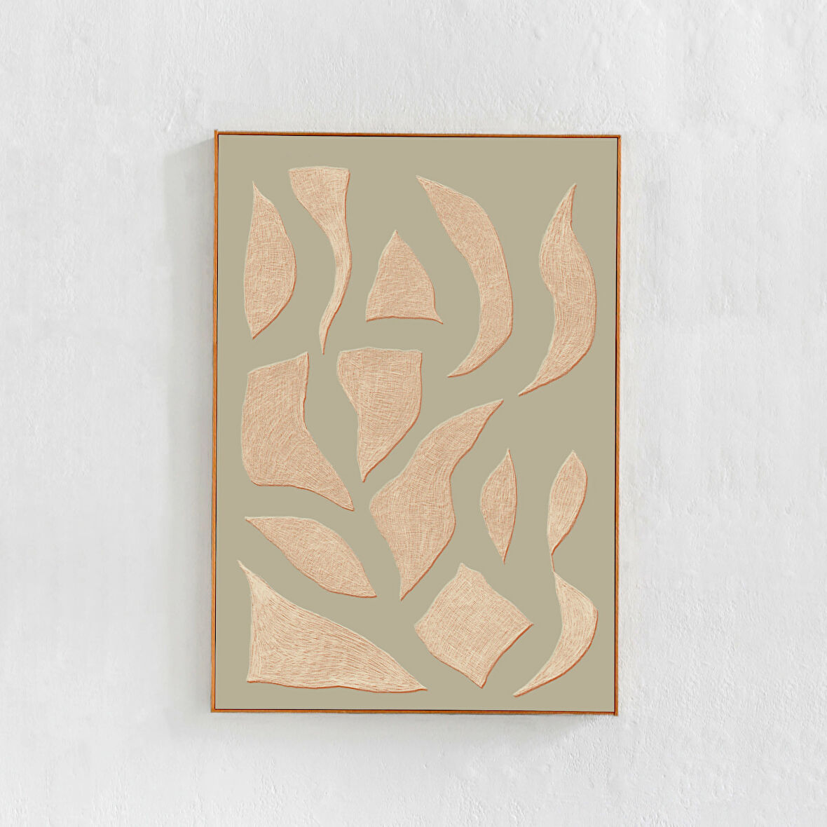 Adaçayı Yeşili Ev Dekorasyonu: Duvar sanatı, Çağdaş