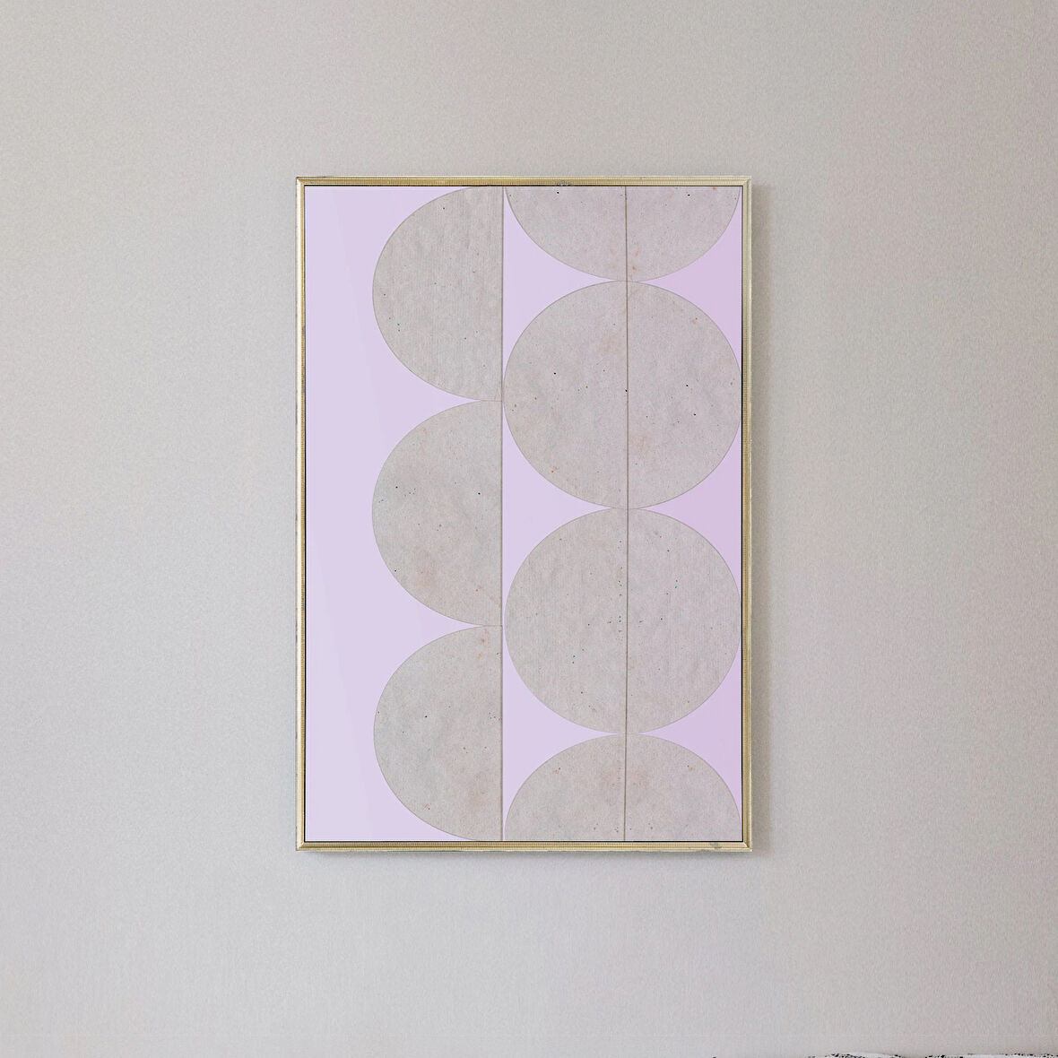 Pembe Soyut Sanat, Pembe Geometrik Sanat