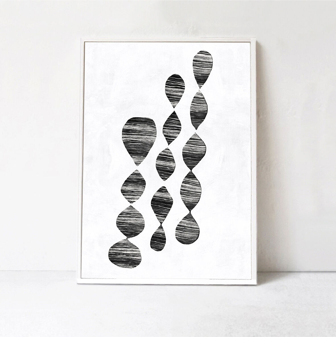 Büyük Sanat, Modern Duvar Dekoru, Siyah Beyaz