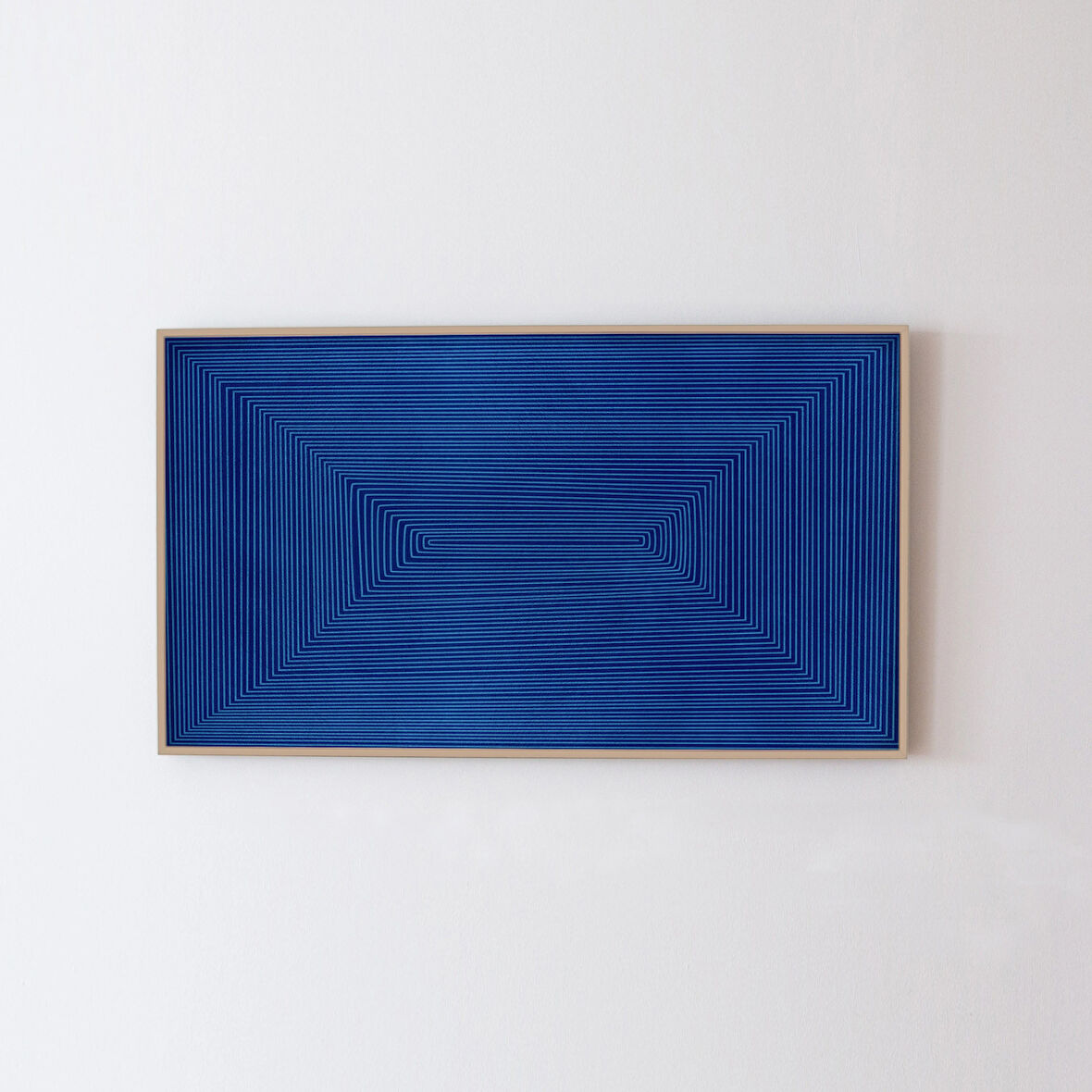 Mavi, soyut Samsung Frame TV Sanatı. Samsung Frame TV için Soyut Sanat