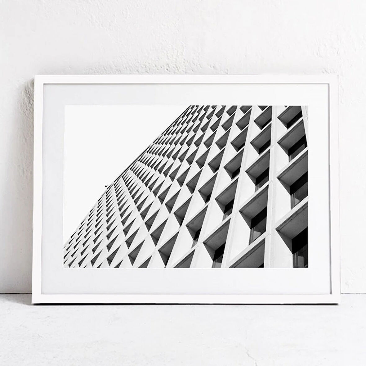 Modern Sanat Minimalist Sanat MODERN KENT Siyah Beyaz Fotoğraf