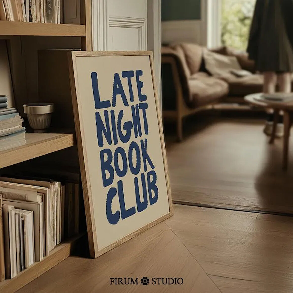 Gece Yarısı Okuma Kulübü Duvar Sanatı