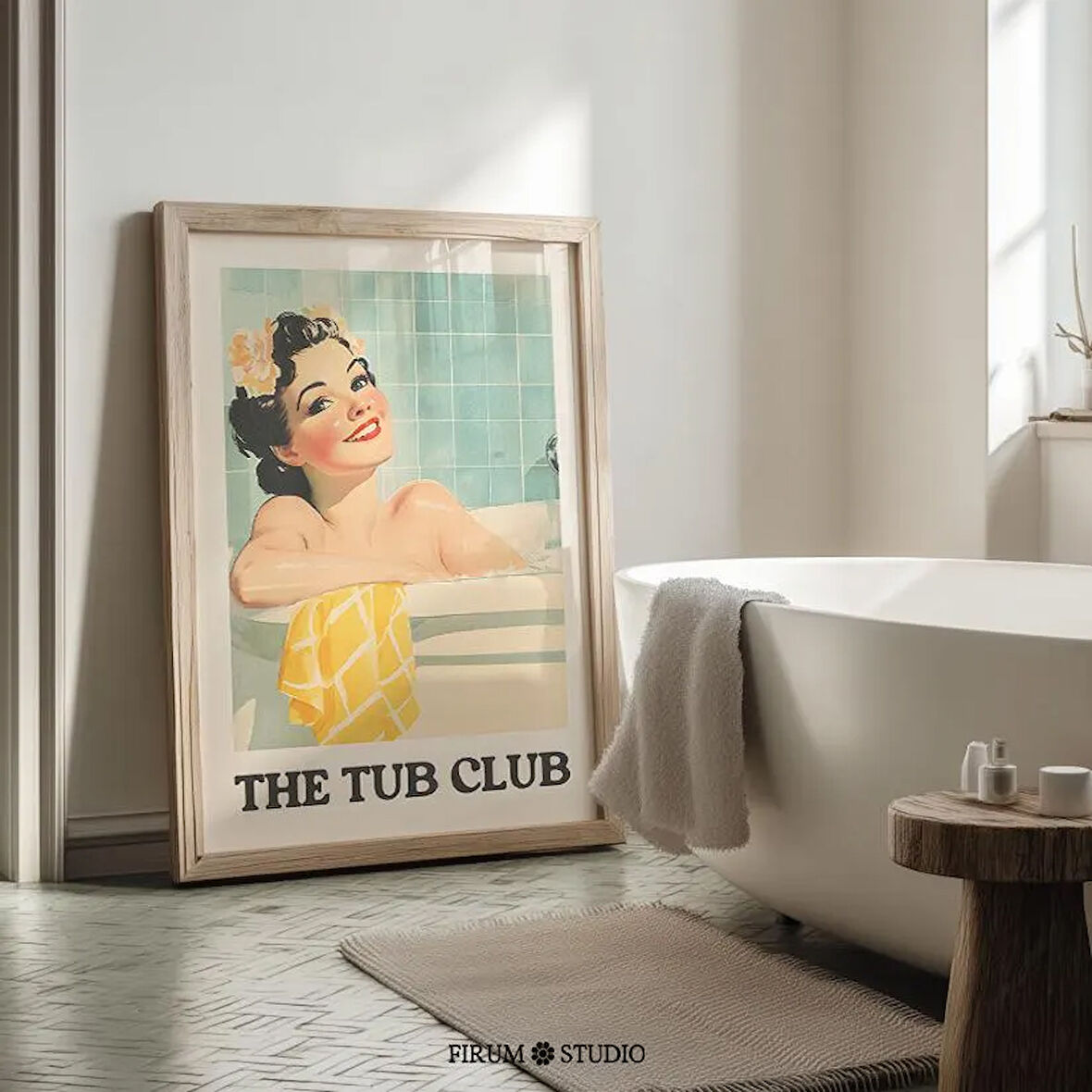 Tub Club Banyo Duvar Sanatı