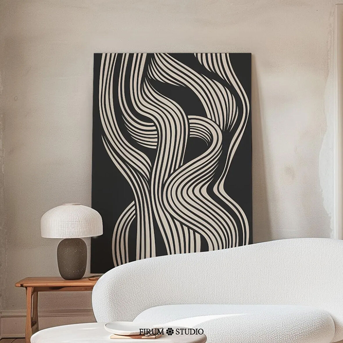 Organik Soyut Çizgi Sanatı