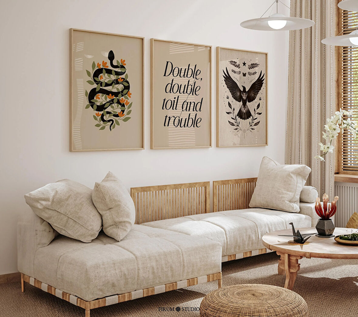 3'lü Nötr Cadılar Bayramı Seti