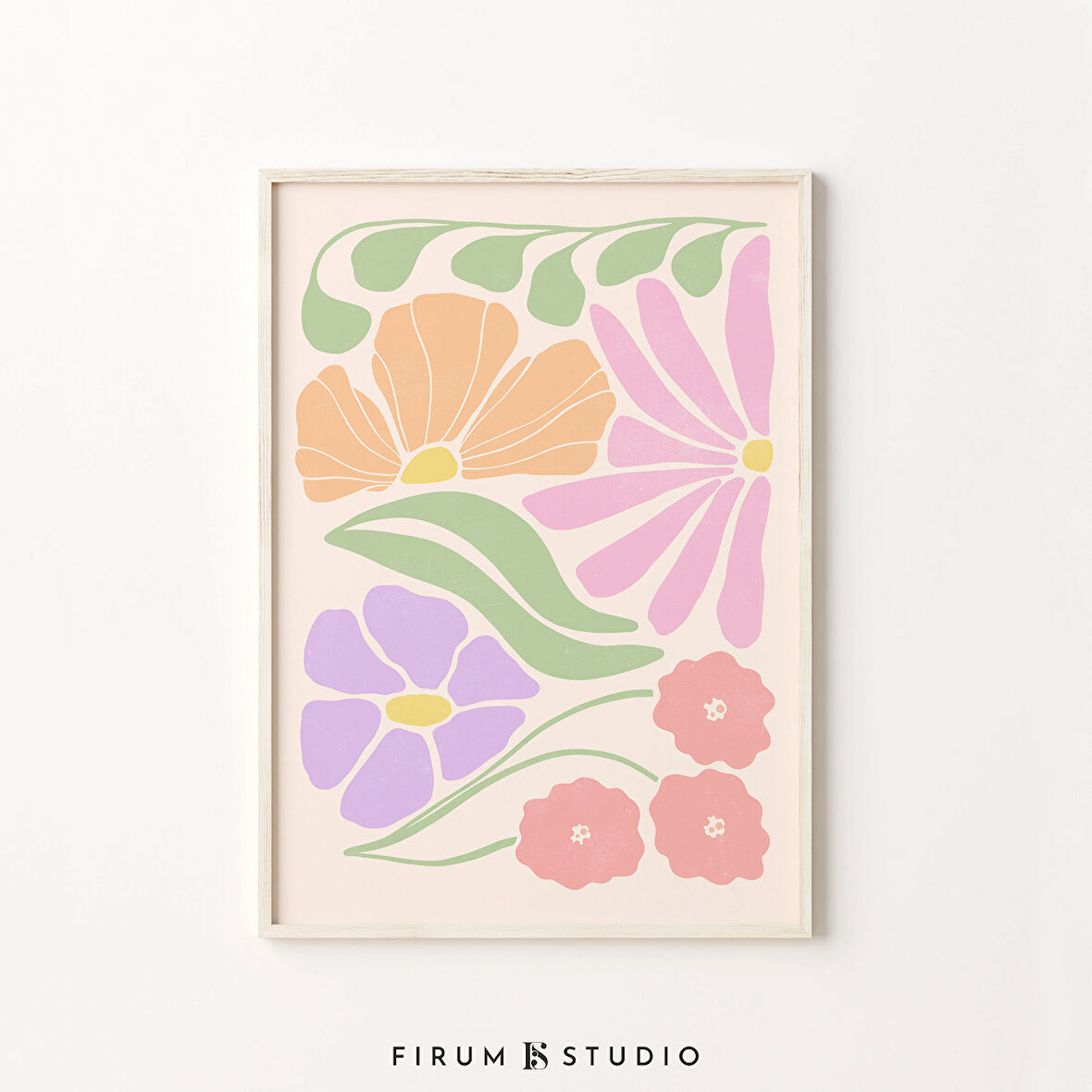 Danimarka Pastel Sanatı, Çiçek Sanatı, Bohem Sanatı, Pastel Oda Dekoru