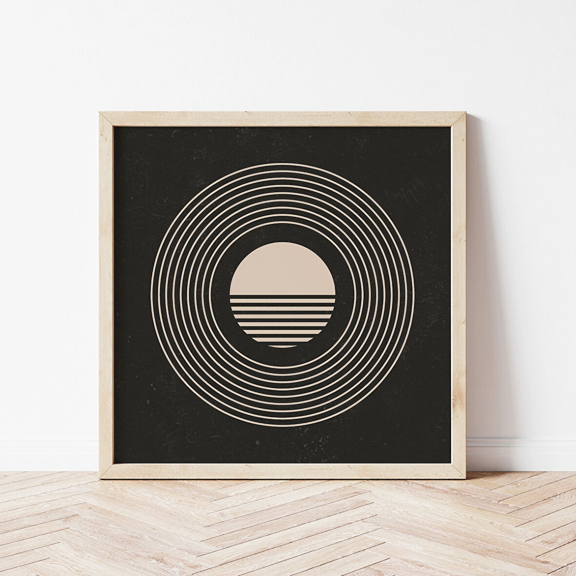 Kare Sanat, Orta Yüzyıl Modern, Geometrik Duvar Sanatı