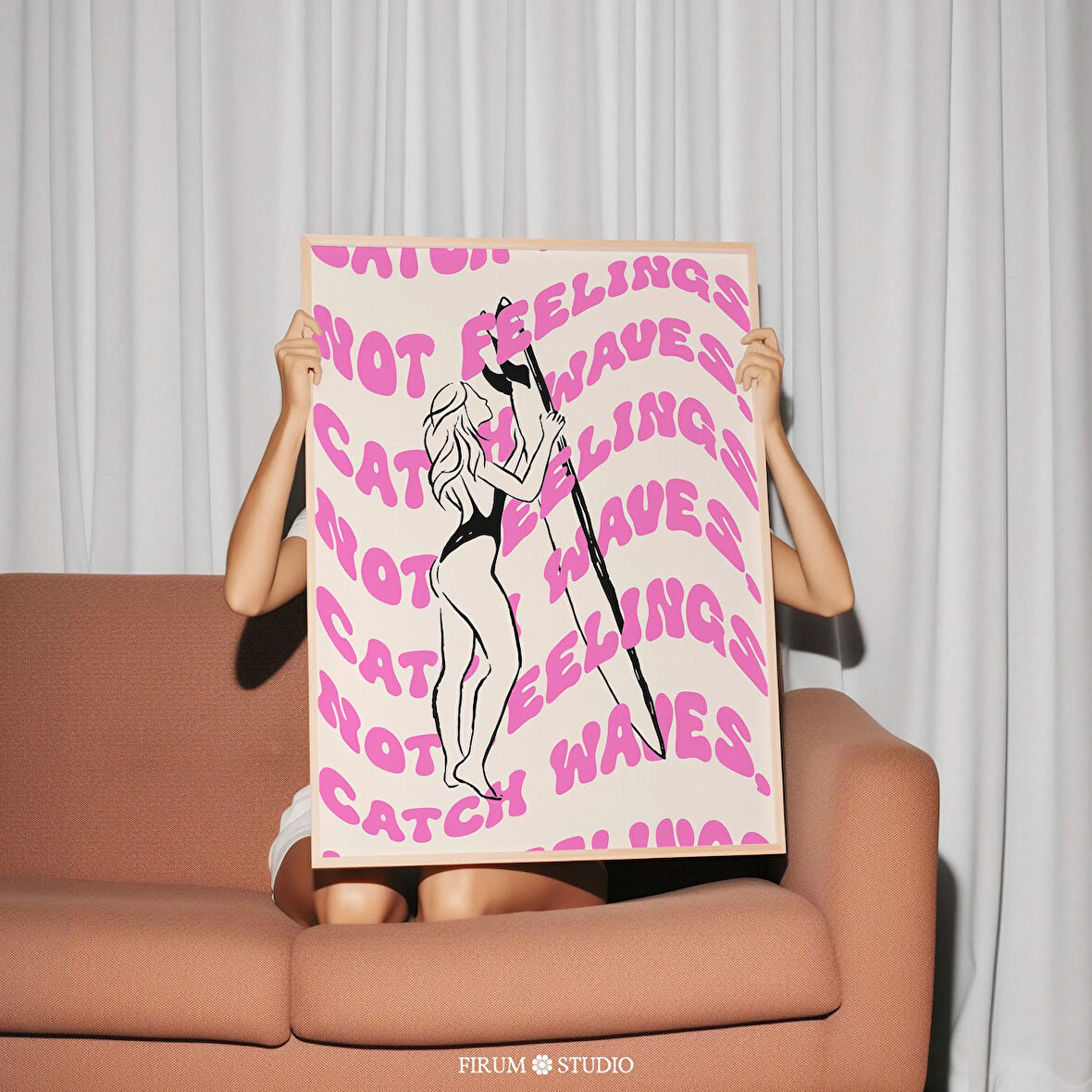 Dalgaları Yakala Duyguları Değil Duvar Sanatı, Modern Sörf Sanatı