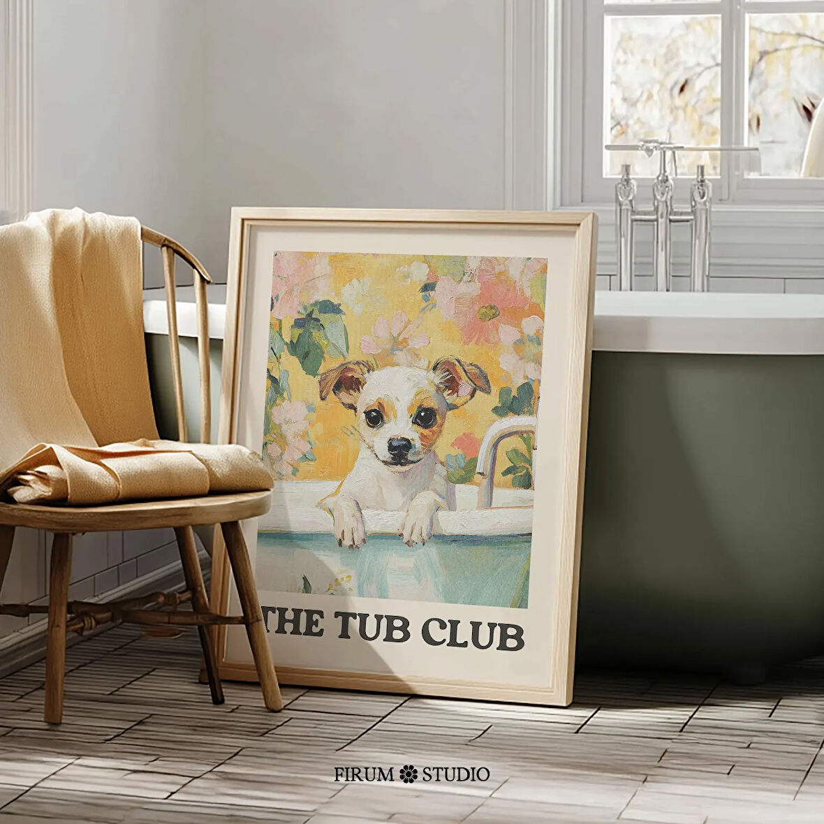 Chihuahua Küvet Kulübü Duvar Sanatı