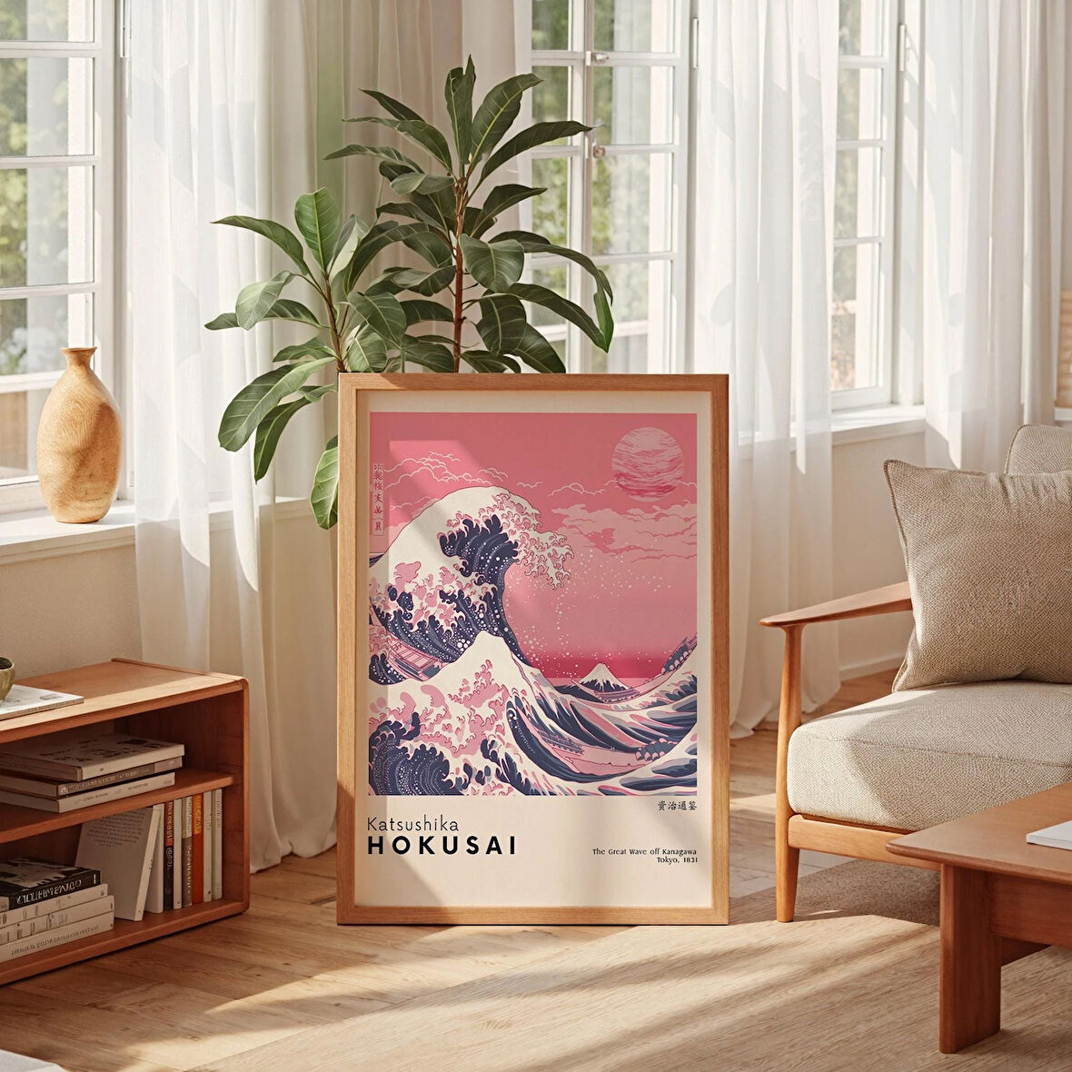 Katsushika Hokusai Büyük Dalga Posteri, Hokusai, Japon Duvar Sanatı, Hokusai, Japon Sanatı