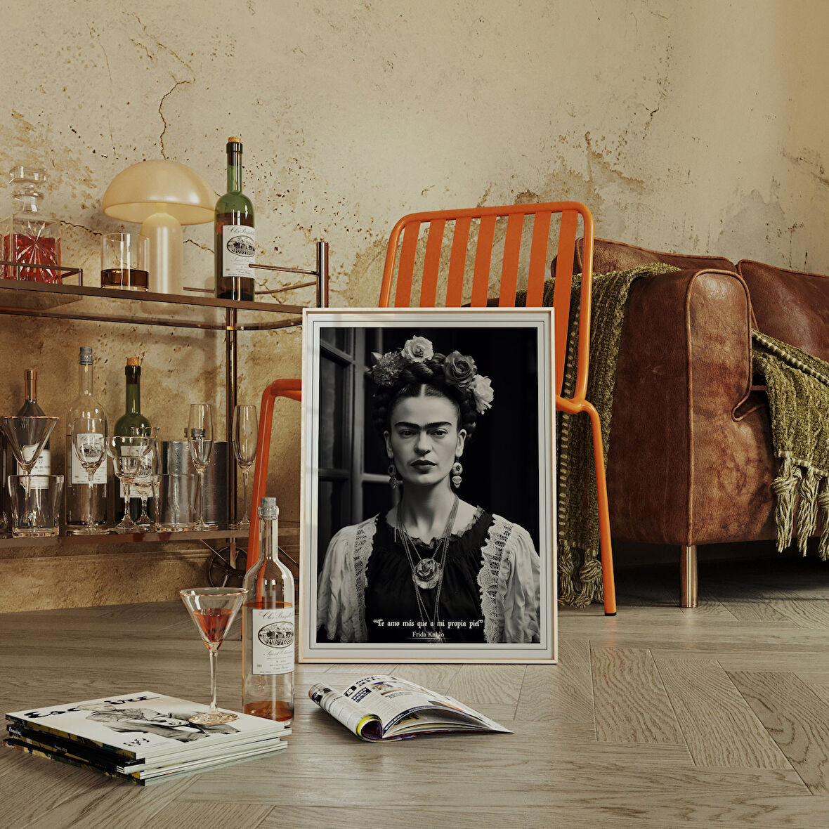 Frida Kahlo'nun Feminist Sanatı, Frida Kahlo Fotoğraf Portresi, Baskılar, Sergi Posteri