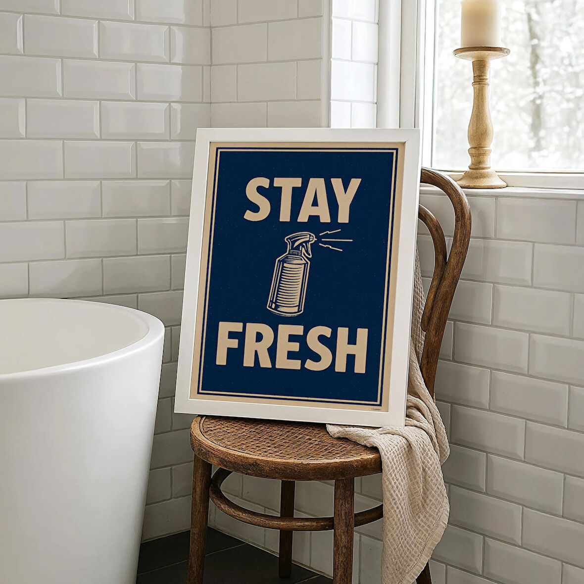 Komik Banyo Tabelası: Retro Çizgi Roman Tarzı Tuvalet Sanatı (& Baskılar)