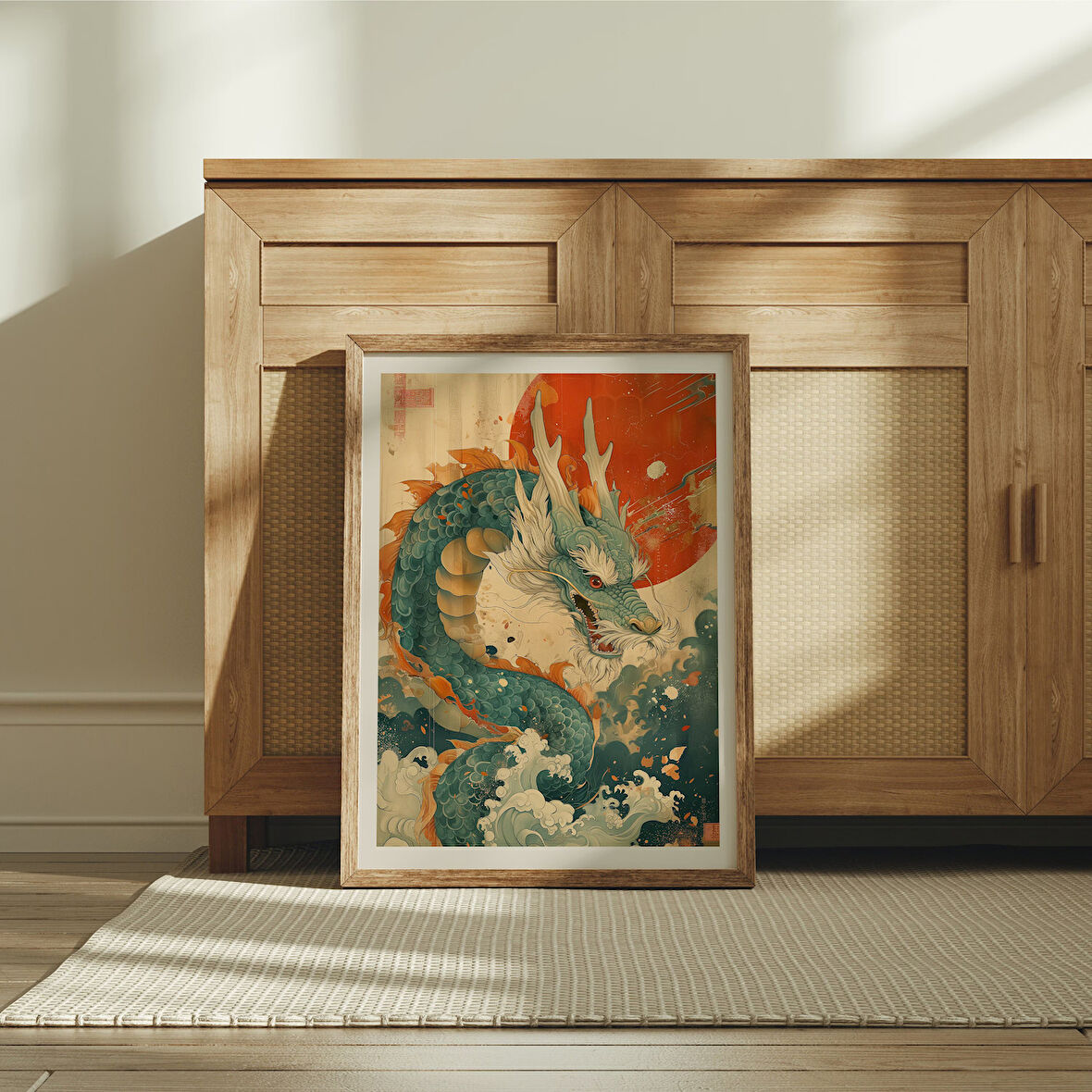 Japon Sanatı, Ejderha Resmi, Japon Duvar Sanatı